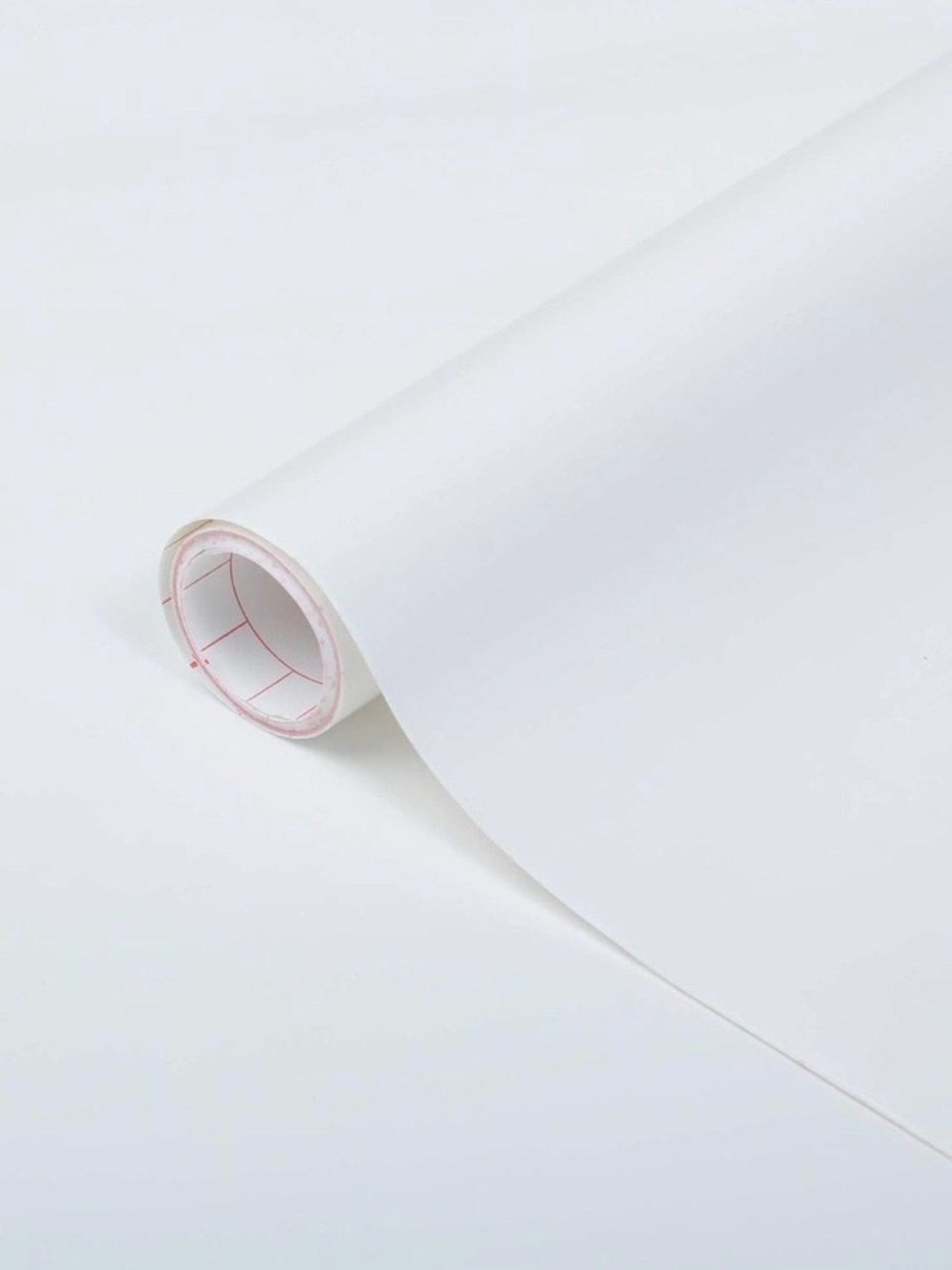 d-c-fix Decorative Self-Adhesive Film, Matte White, 17" x 78" roll